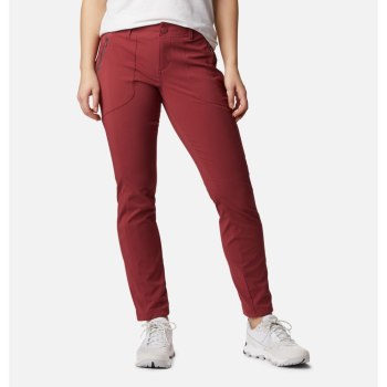 Columbia Bryce Canyon II, Pantalones Rojos Para Mujer | 568079-KWR